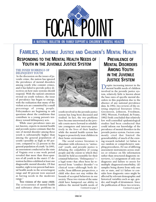 Spring 1997 Focal Point cover