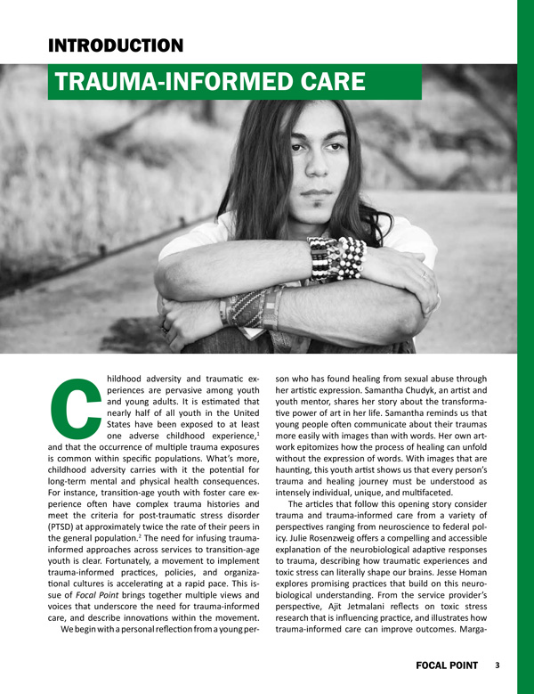 Introduction: Trauma-Informed Care