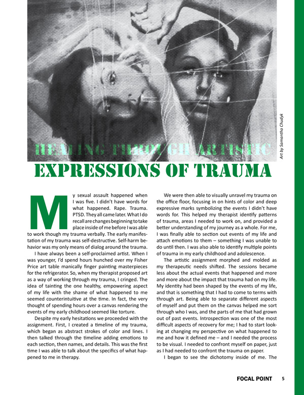 Healing Through Artistic Expressions of Trauma