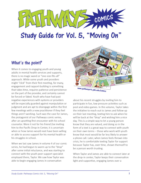 Pathways Comics Study Guide Volume 5
