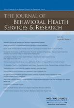 Journal of Behavioral Health Services and Research