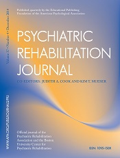 Psychiatric Rehabilitation Journal