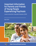 Important Information for Parents and Friends of Young People Experiencing Psychosis cover image [enable images to see]