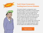 Youth-Driven Conversation learning tool screenshot [enable images to see]